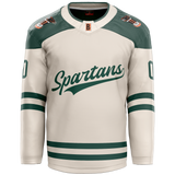 Biggby Spartans Adult Player Hybrid Jersey (Alt)