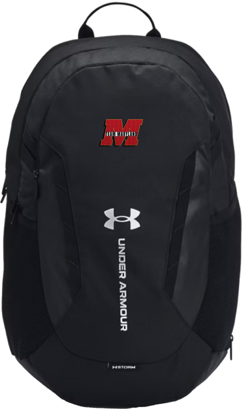 Team Maryland UA Hustle 6.0 Team Backpack
