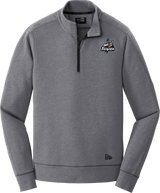 Mon Valley Thunder New Era Tri-Blend Fleece 1/4-Zip Pullover