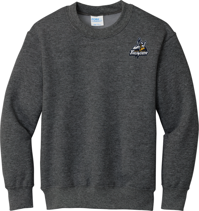 Mon Valley Thunder Youth Core Fleece Crewneck Sweatshirt