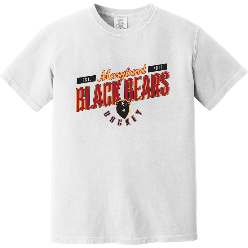 Maryland Black Bears Heavyweight Ring Spun Tee