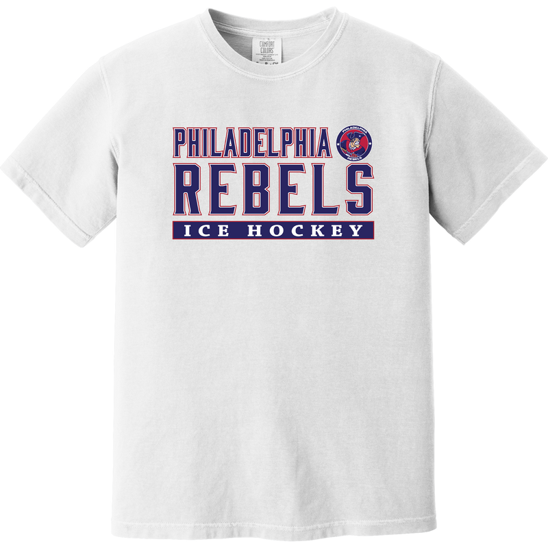 Philadelphia Rebels Heavyweight Ring Spun Tee