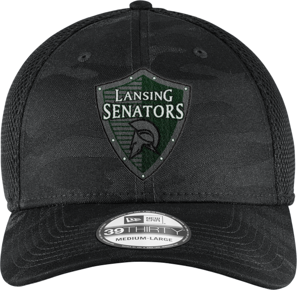 Lansing Senators New Era Tonal Camo Stretch Tech Mesh Cap