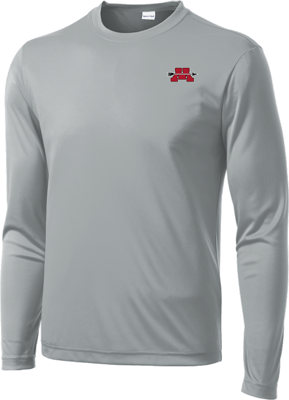 Mercer Arrows Long Sleeve PosiCharge Competitor Tee