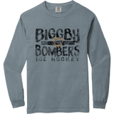 Biggby Bombers Heavyweight Ring Spun Long Sleeve Tee