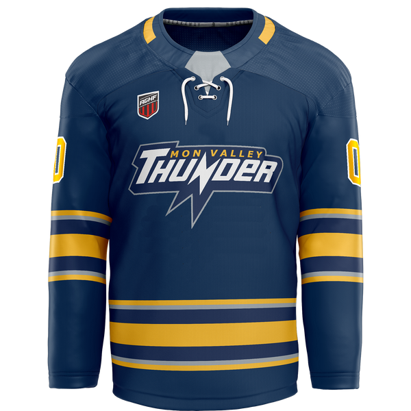 Mon Valley Thunder Girls 16U Youth Player Hybrid Jersey