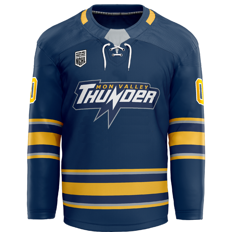 Mon Valley Thunder Girls 19U Adult Player Hybrid Jersey