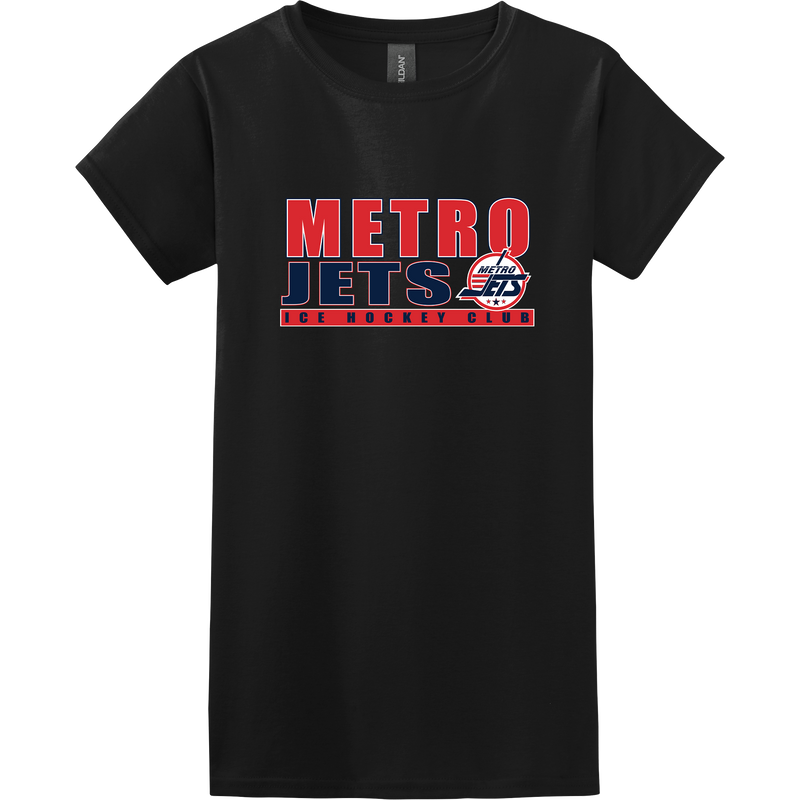 Metro Jets Softstyle Ladies T-Shirt