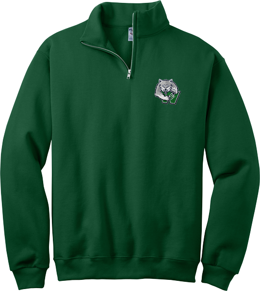 Woodbridge Wolfpack NuBlend 1/4-Zip Cadet Collar Sweatshirt
