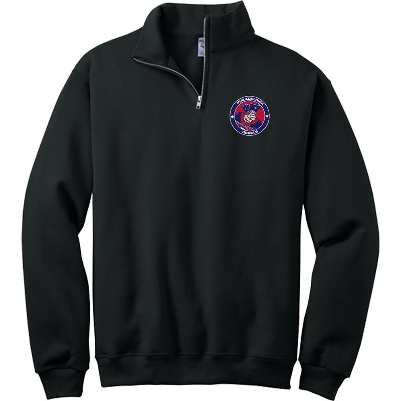 Philadelphia Rebels NuBlend 1/4-Zip Cadet Collar Sweatshirt