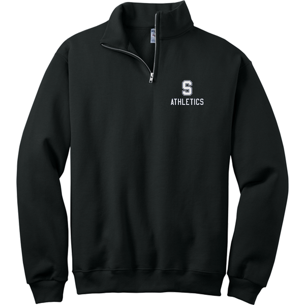 Midd South Athletics NuBlend 1/4-Zip Cadet Collar Sweatshirt