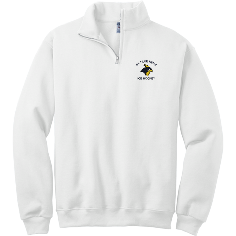 Delaware Jr. Blue Hens NuBlend 1/4-Zip Cadet Collar Sweatshirt