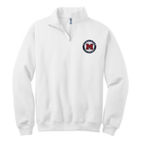 Manalapan Hockey NuBlend 1/4-Zip Cadet Collar Sweatshirt