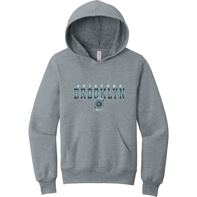 Brooklyn Aviators Youth Sponge Fleece Pullover Hoodie