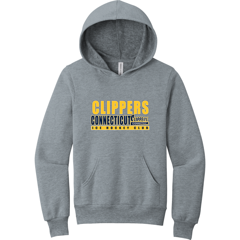 CT Clippers Youth Sponge Fleece Pullover Hoodie