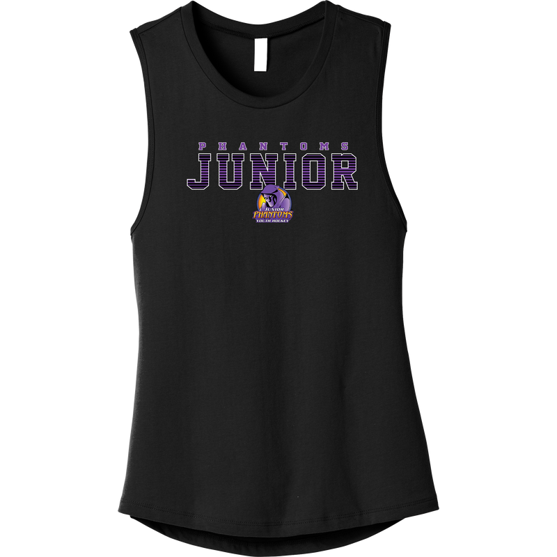 Jr. Phantoms Womens Jersey Muscle Tank