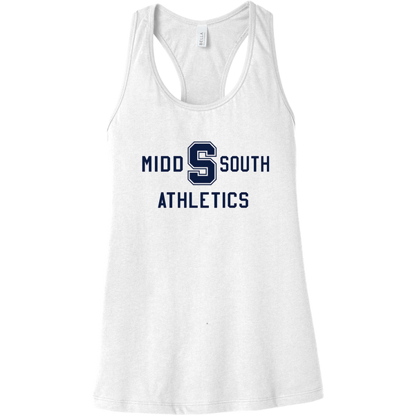 Midd South Athletics Womens Jersey Racerback Tank