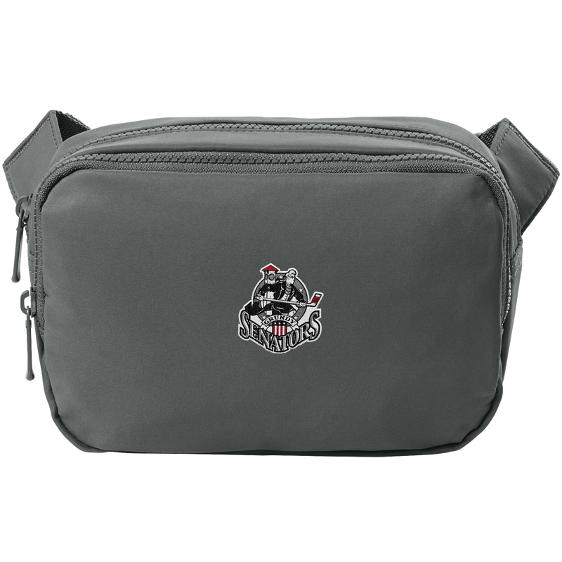 Grundy Senators Matte Dual-Compartment Crossbody
