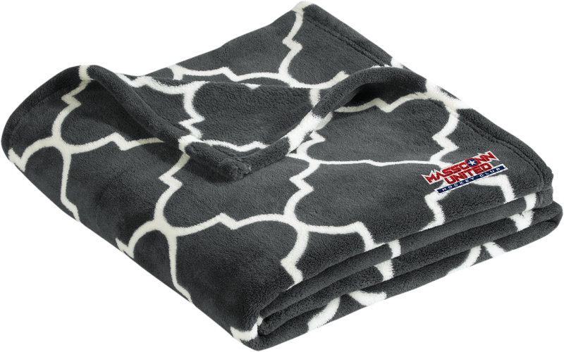 Mass Conn United Ultra Plush Blanket