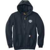 Montclair Blues Carhartt Midweight Hooded Zip-Front Sweatshirt