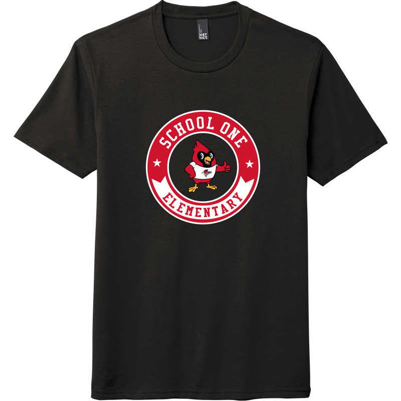 School One Elementary Adult 'Circle' Perfect Tri Tee