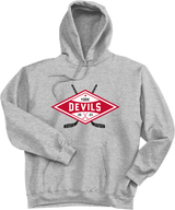 York Devils Ultimate Cotton - Pullover Hooded Sweatshirt