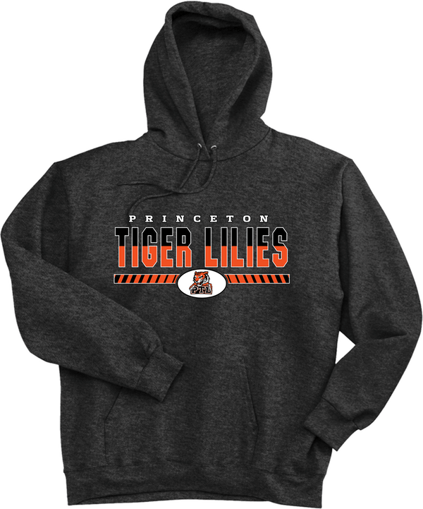 Princeton Tiger Lilies Ultimate Cotton - Pullover Hooded Sweatshirt