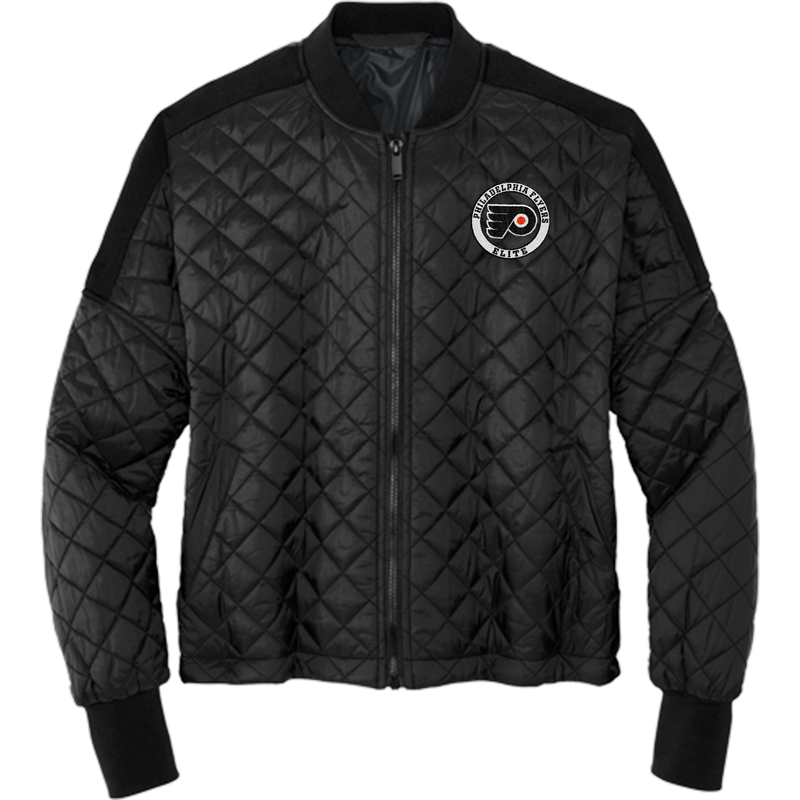 Philadelphia Flyers Elite Mercer+Mettle Womens Boxy Quilted Jacket