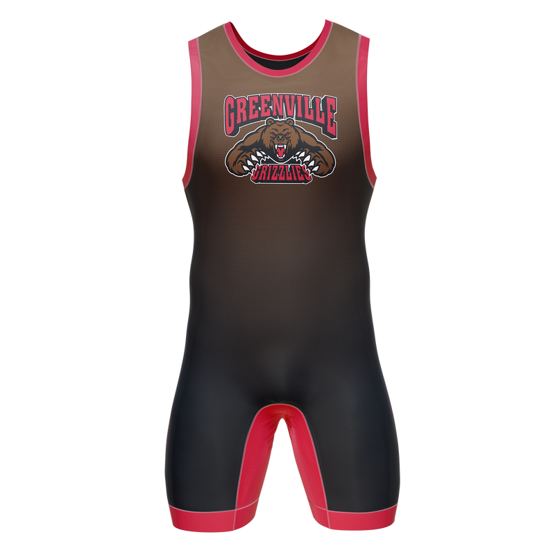 Metro Team Greenville Grizzlies Wrestling Singlet (Wrestling)