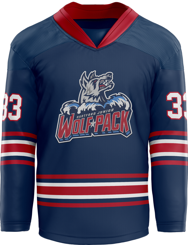 Hartford Jr. Wolfpack Girls Youth Player Hybrid Jersey