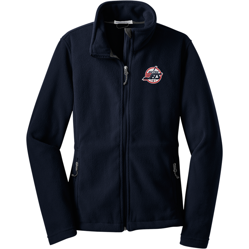 Metro Jets Ladies Value Fleece Jacket