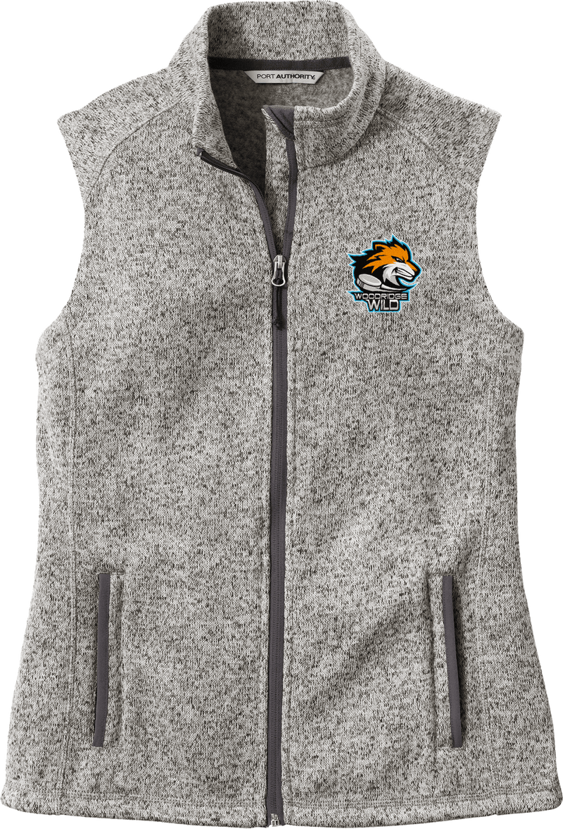 Woodridge Wild Ladies Sweater Fleece Vest