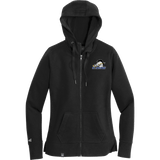 Mid-State Mustangs New Era Ladies French Terry Full-Zip Hoodie