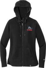 NJ Titans New Era Ladies French Terry Full-Zip Hoodie