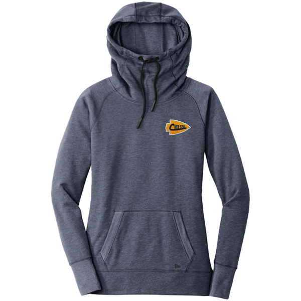 Chelsea Chiefs New Era Ladies Tri-Blend Fleece Pullover Hoodie