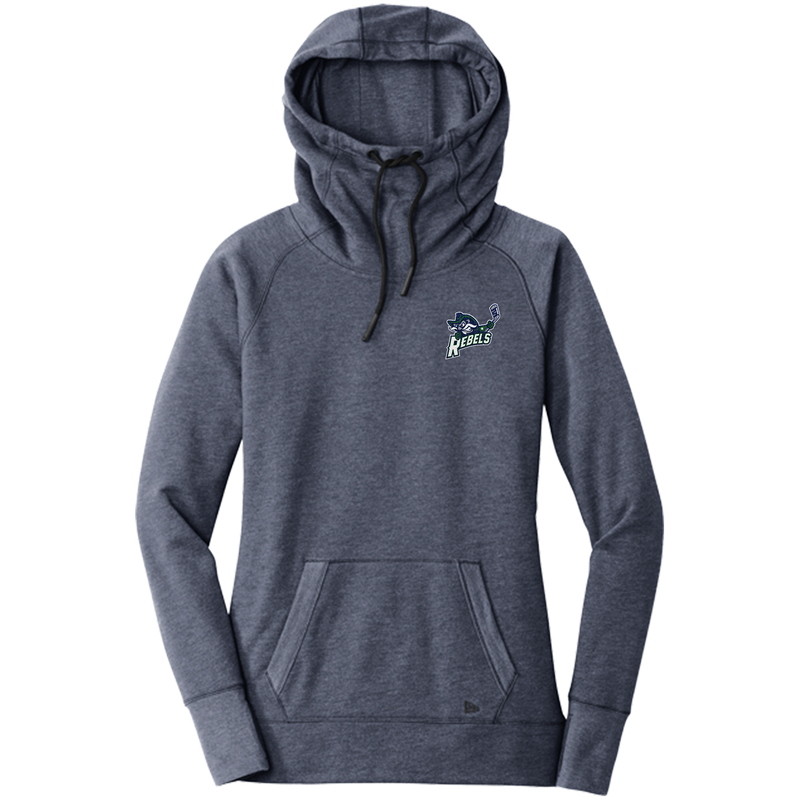 Kensington Valley Rebels New Era Ladies Tri-Blend Fleece Pullover Hoodie