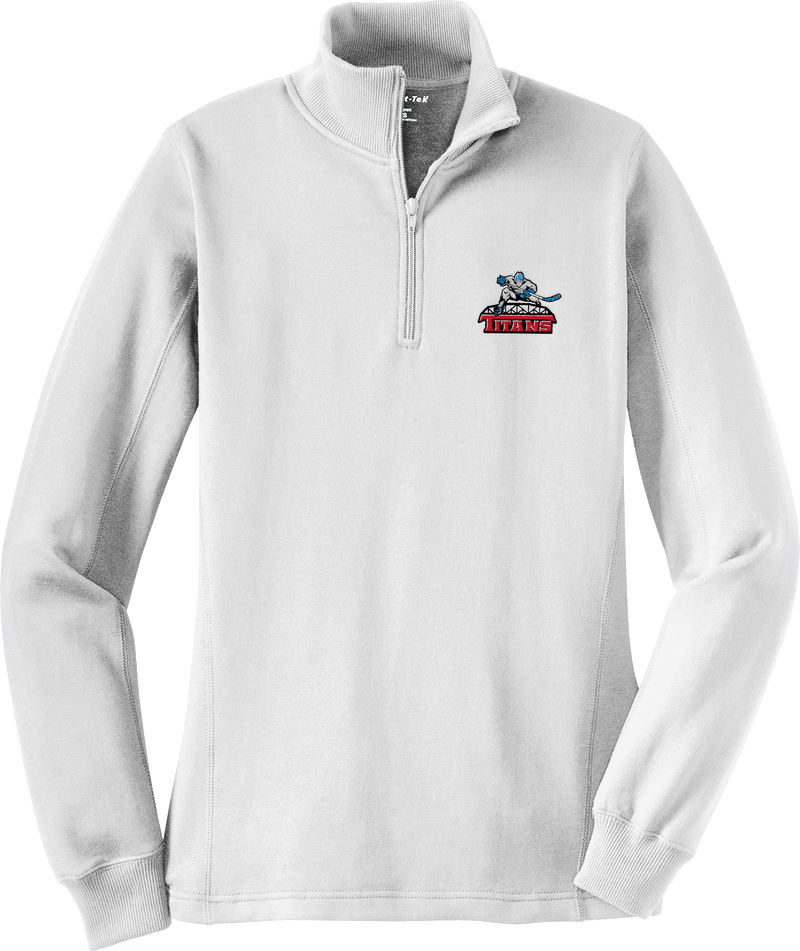 NJ Titans Ladies 1/4-Zip Sweatshirt