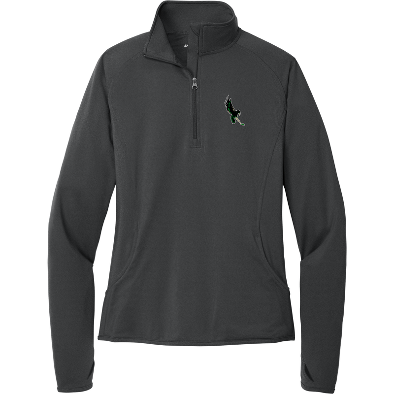 Wilmington Nighthawks Ladies Sport-Wick Stretch 1/4-Zip Pullover