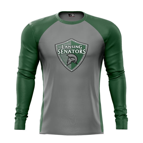 Lansing Senators Adult Sublimated Long Sleeve Tee