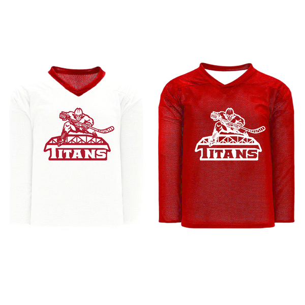 NJ Titans 2011 Adult Goalie Reversible Practice Jersey