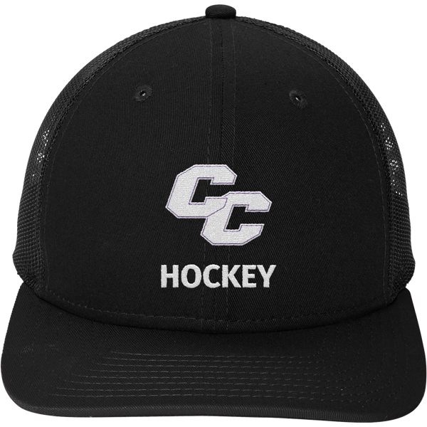 Curry College New Era Snapback Low Profile Trucker Cap
