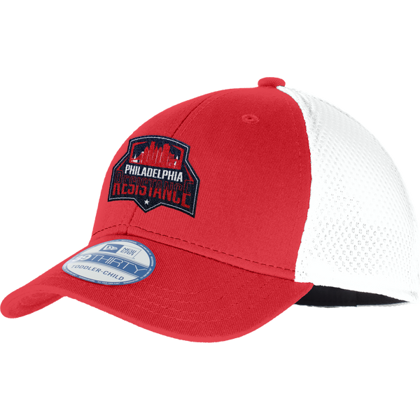 Philadelphia Resistance New Era Youth Stretch Mesh Cap