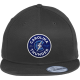 Carolina Thunder New Era Flat Bill Snapback Cap