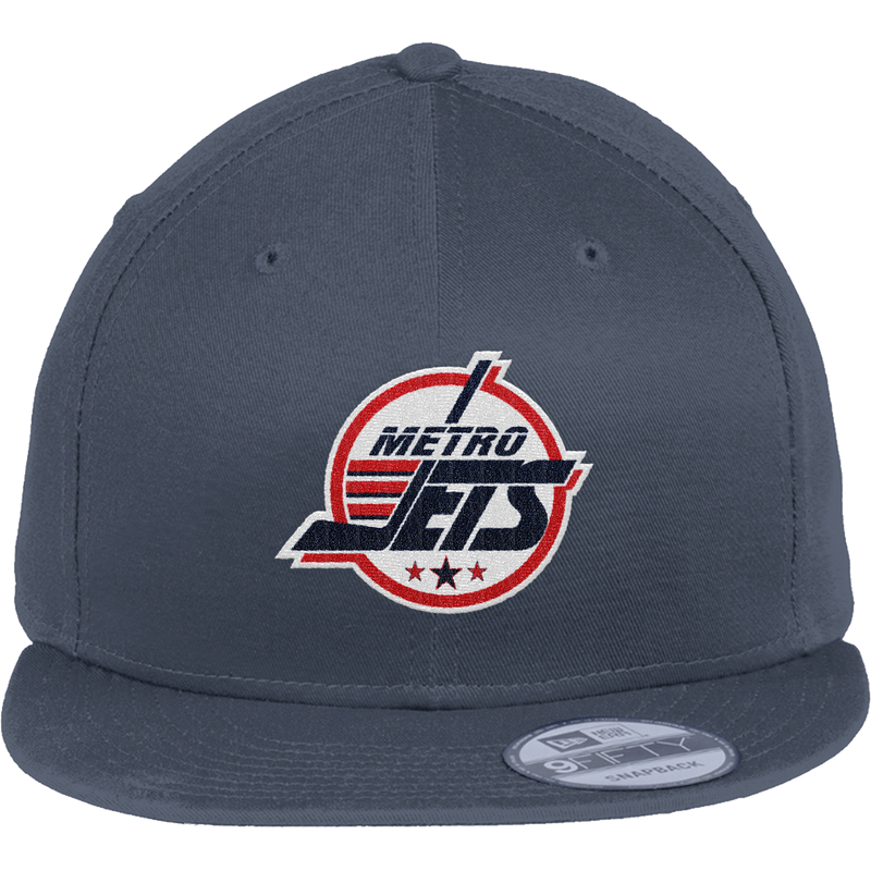 Metro Jets New Era Flat Bill Snapback Cap