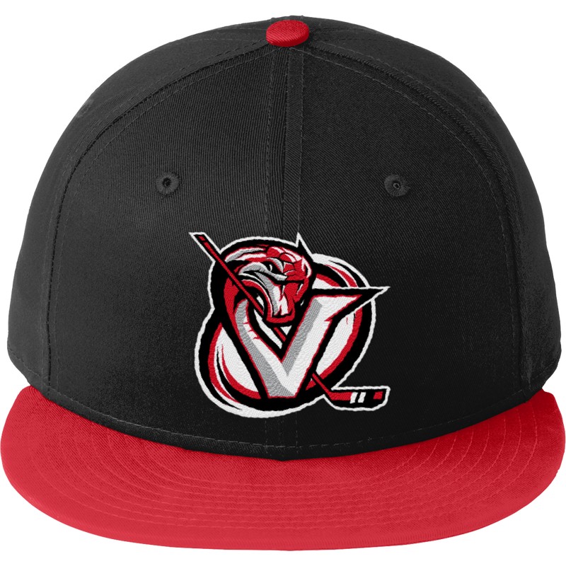 Venom Hockey Club New Era Flat Bill Snapback Cap