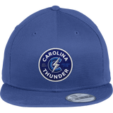 Carolina Thunder New Era Flat Bill Snapback Cap