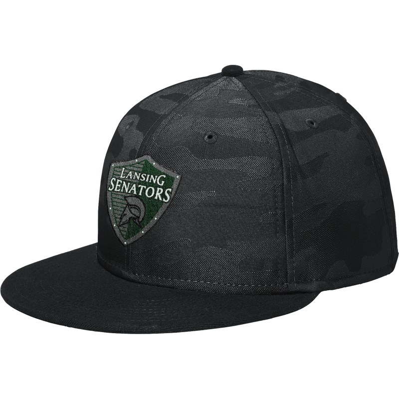 Lansing Senators New Era Camo Flat Bill Snapback Cap