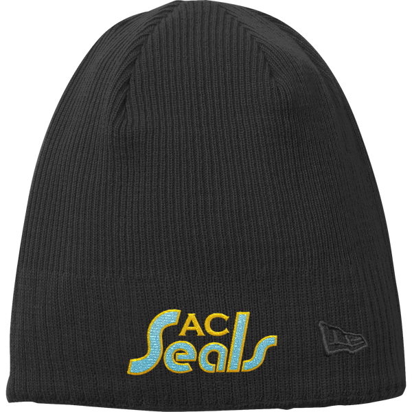 Atlantic City Seals New Era Knit Beanie