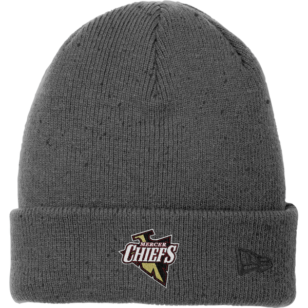 Mercer Chiefs New Era Speckled Beanie