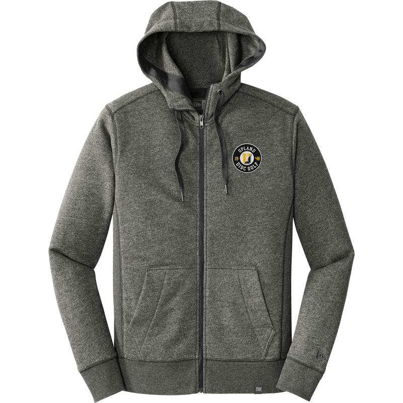 Upland Disc Golf New Era French Terry Full-Zip Hoodie
